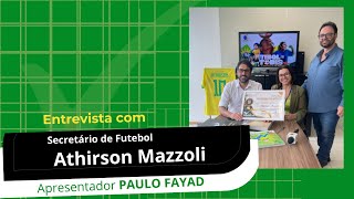 Voz de Brasilia Entrevista com o Secretario de Futebol Athirson Mazzoli [upl. by Ulund]