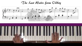 The Last Waltz Oldboy 올드보이 OST Piano Tutorial v2 [upl. by Sampson]