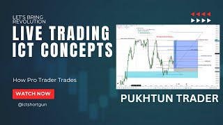 How to trade Actually ICTSHORTGUN live Execution 3 [upl. by Trenna]