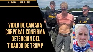 VIDEO DE CAMARA CORPORAL CONFIRMA DETENCION DEL TIRADOR DE TRUMP [upl. by Drannel]