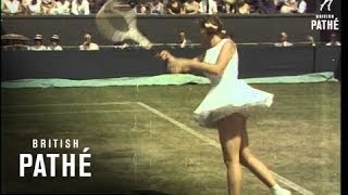 Wimbledon Tennis Ladies Final 1961 [upl. by Auqenahs]