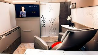 Singapore Airlines A380 First Class Suites  2715 Cheap Route Flight Review [upl. by Sarge]