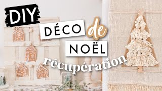 DIY DECO DE NOËL FACILE RECUP À FABRIQUER [upl. by Ariamoy]