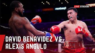 FIVE MINUTE KNOCKOUT WORLD CHAMPION WINS HUGE  DAVID BENAVIDEZ VS ALEXIS ANGULO  FIGHT HIGHLIGHTS [upl. by Atikkin]