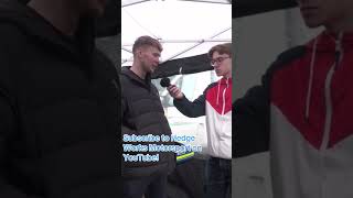 Jack Tritton reflects on SuperKart qualifying at Oulton Park motorsport karting interview f1 [upl. by Anaujit226]