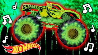 “You Got Gunked” REMIX  More Music Videos for Kids  Hot Wheels [upl. by Enreval]