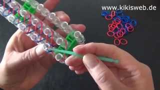 Einfaches LoomBand basteln [upl. by Kristie]