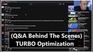 QampA Behind The Scenes TURBO Optimization [upl. by Tav]