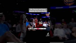 Nic Claxton Ejected after Scuffle With Dyson Daniels nba nets hawks nicclaxton nbatipoff [upl. by Natanoy]