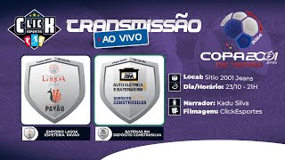 COPA 2001 DE VERÃO I EMPÓRIO LAGOAESPETERIA PAVÃO x BATÉRIAS RMDEPÓSITO CONSTRUSILVA  DIA 2310 [upl. by Gaughan715]