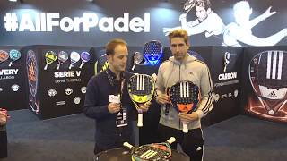 Présentation du Matos Adidas Padel 2018 [upl. by Huntington704]