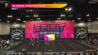 Nu Matics Athletics Hydro  SoCal Spirit Championships 2024 [upl. by Yelwar838]