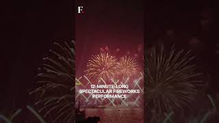 Hong Kong Stages LargestEver NYE Fireworks Display  Subscribe to Firstpost [upl. by Etselec]