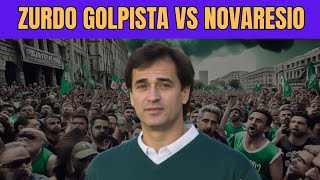 EL ZURDO VAGO DE SOLANO SE FUE A LAS PIÑAS CON NOVARESIO argentina política milei debates [upl. by Ramirolg]