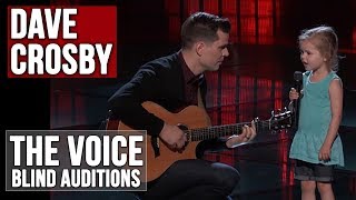 Youtube Famous Dad Dave Crosby at Blind Auditions on The Voice 2017 [upl. by Head]