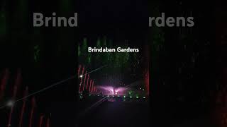 BRINDABAN GARDENS LIGHT SHOW mysuru shorts karnataka [upl. by Sancha]