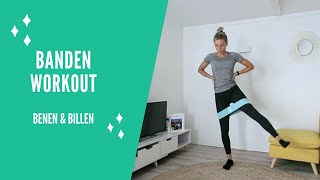 Weerstandsbanden Workout  Fit with Marit [upl. by Rubi340]