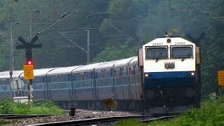 Trains at Malleswaram  Indian Railways [upl. by Ahsuatan]