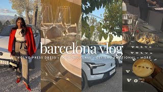 BARCELONA w VOLVO VLOG  BRAND TRIP  PRESS DRIVE  COOKING  MUSUEM  GETTING EMOTIONAL  iDESIGN8 [upl. by Nyledaj]