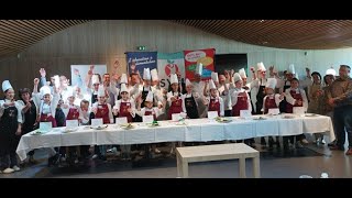 Concours culinaire les mini toques 2022 catégorie CM2 [upl. by Erlond]