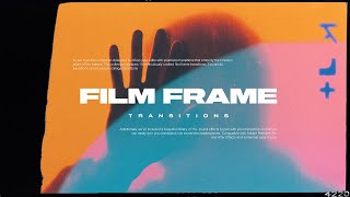 Film Frame Transitions  Mogrt Files  Sound Effects [upl. by Ramej]