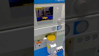 Anesthesia workstation  How to pass Anesthesia machine  hospital ott doctor shorts trending [upl. by Ghassan143]