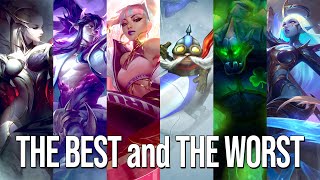 The Best and Worst Skins of Every Champion 2023 [upl. by Radnaskela862]