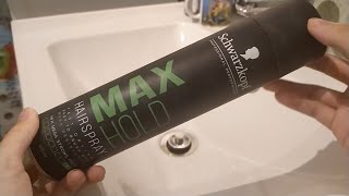 Great Hairspray to Hold Your Hair Style  Schwarzkopf Max Hold Hairspray Review [upl. by Squier412]