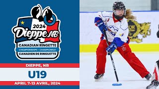 CRC 2024  Equipe Quebec vs Richmond Hill Rink B [upl. by Reyotal]