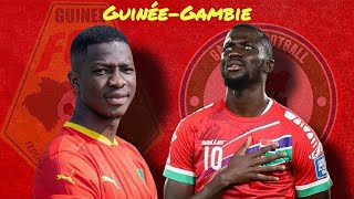 GUINÉE 🇬🇳  GAMBIE 🇬🇲  ZOOM sur le match CAN 2023 [upl. by Raasch]