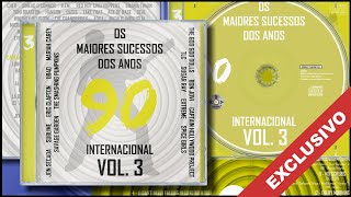 Os Maiores Sucessos dos Anos 90 Internacional Vol 3 2018 RSA Music  CD Exclusivo Completo [upl. by Koosis]