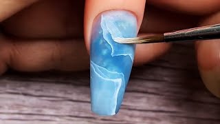 Sea Wave nail art creative  Mastering the Art of Nail Art Creative 💅 [upl. by Cheryl231]