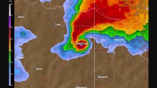 Doppler Radar  Bridge Creek  Moore Oklahoma Tornado  May 3 1999 HD [upl. by Wylde343]