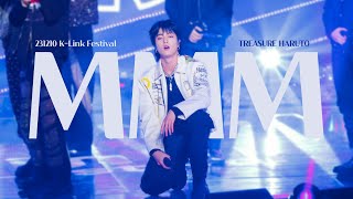 KLINK 231210 음MMM 트레저 하루토 직캠 TREASURE HARUTO FANCAM [upl. by Ltsyrk]