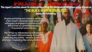 PROJECT MEGIDDO  An FBI Report on the Black Hebrew Israelites [upl. by Tali]