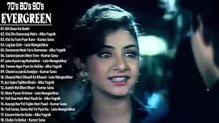 90s Evergreen Hindi Sad Songs Old Alka Yagnik Kumar Sanu Lata Mangeshkar Indian Songs 1980 1990 [upl. by Molini]