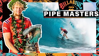 John John Florence Captures LongSought Pipe Masters Win  WSL PRESENTS Billabong Pipe Masters [upl. by Heigl]