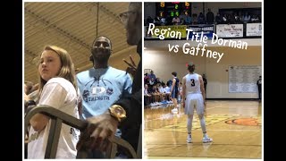 Region Title On The Line Gaffney High vs Dorman High Basketball [upl. by Gnouh]