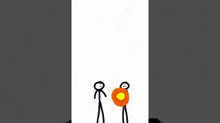 Stick man throws bomb at another stickman animation stickman [upl. by Ultan361]