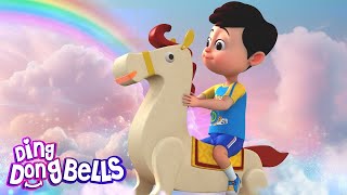 लकड़ी की काठी  Lakdi ki kathi v2  Popular Hindi Children Songs Animated Songs by Ding Dong Bells [upl. by Anairam]