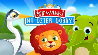 🦁 Śpiewanki na Dzień Dobry Bajki dla dzieci Czapla🪽 Lew Robi Miny🦁 Słoń Marzyciel🐘 Dzik🐗 odc 19 [upl. by Amalita]