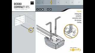 SOMFY  How to install a DEXXO COMPACT RTS English version [upl. by Dwain]