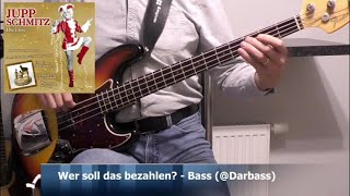 Jupp Schmitz Wer soll das bezahlen  Bass Cover 🎧 instrumental [upl. by Thebazile]