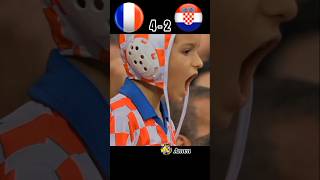 France🇨🇵 vs Croatia🇭🇷  2018 FIFA World Cup Final  Full Highlights  football shorts [upl. by Awjan]