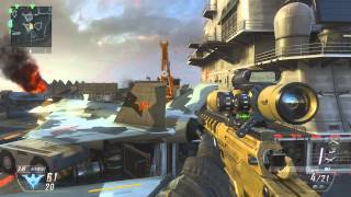 Black Ops 2  Ballista Sniper  SCARH 605 on Carrier [upl. by Sakul475]