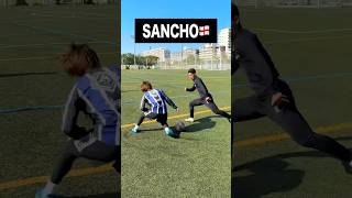 LEARN SKILL from SANCHO🏴󠁧󠁢󠁥󠁮󠁧󠁿✨shorts football soccer footballskills soccerskills [upl. by Silverts]