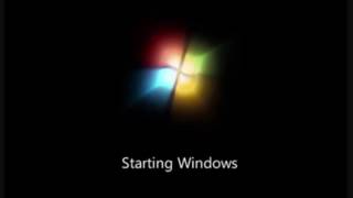 Windows 7 Startup Sound Slowed to 20 seconds [upl. by Ahteres230]