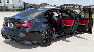 2025 BMW M3 Competition LCI Walkaround Review Interior Exterior and Drive [upl. by Rebmetpes]