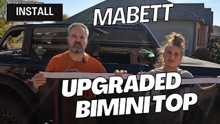 Mabett Bimini Top Install Done in 20 Minutes or Less Guaranteed [upl. by Kcirddot]