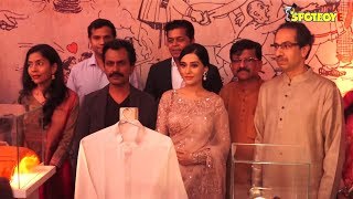 THACKERAY Trailer Launch  Nawazuddin Siddiqui Amrita Rao Uddhav amp Aaditya Thackeray  SpotboyE [upl. by Fronniah]